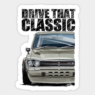 Drive that Classic 1969 Nissan GT-R Sticker